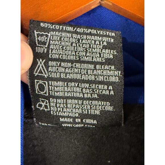 Stone Cold Steven Austin WWE Austin 3:16 Chenille Logo Pullover Hoodie Men Large - Picture 6 of 7